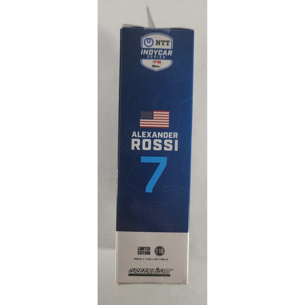 NEW Indycar Series #7 Alexander Rossi Driver Figure 1:18 Limited Edition